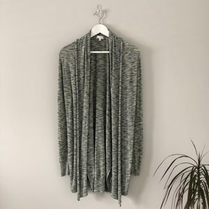 Aritzia Wildred Long Open Front Cardigan M